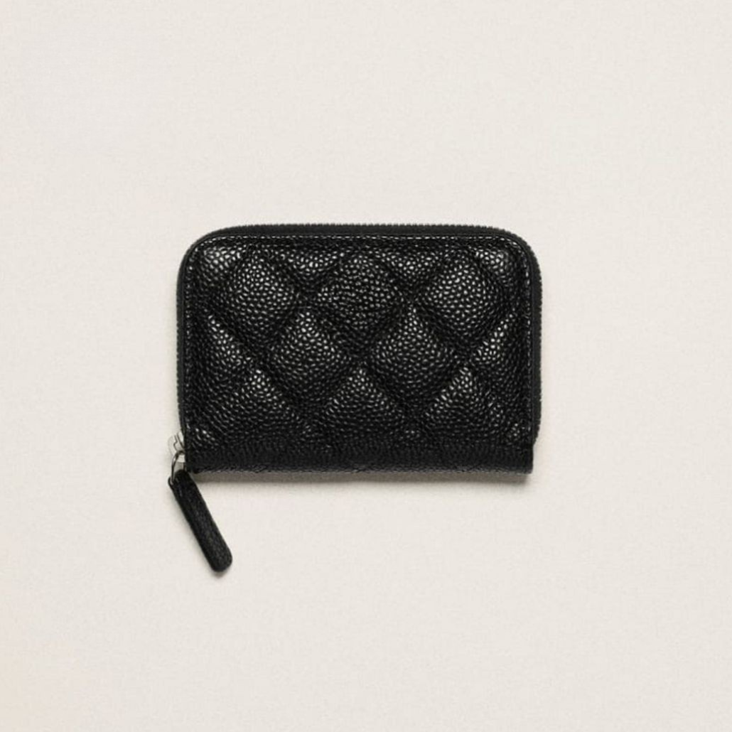 Zipped Coin Case Wallet