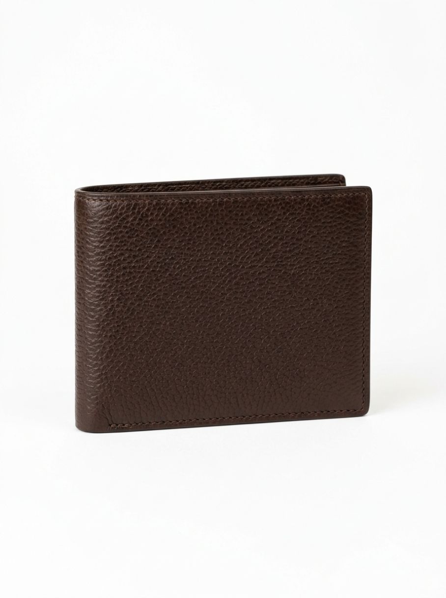 Pebbled Calfskin Slim Wallet