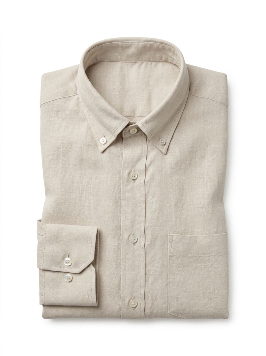 Washed European Linen Shirt