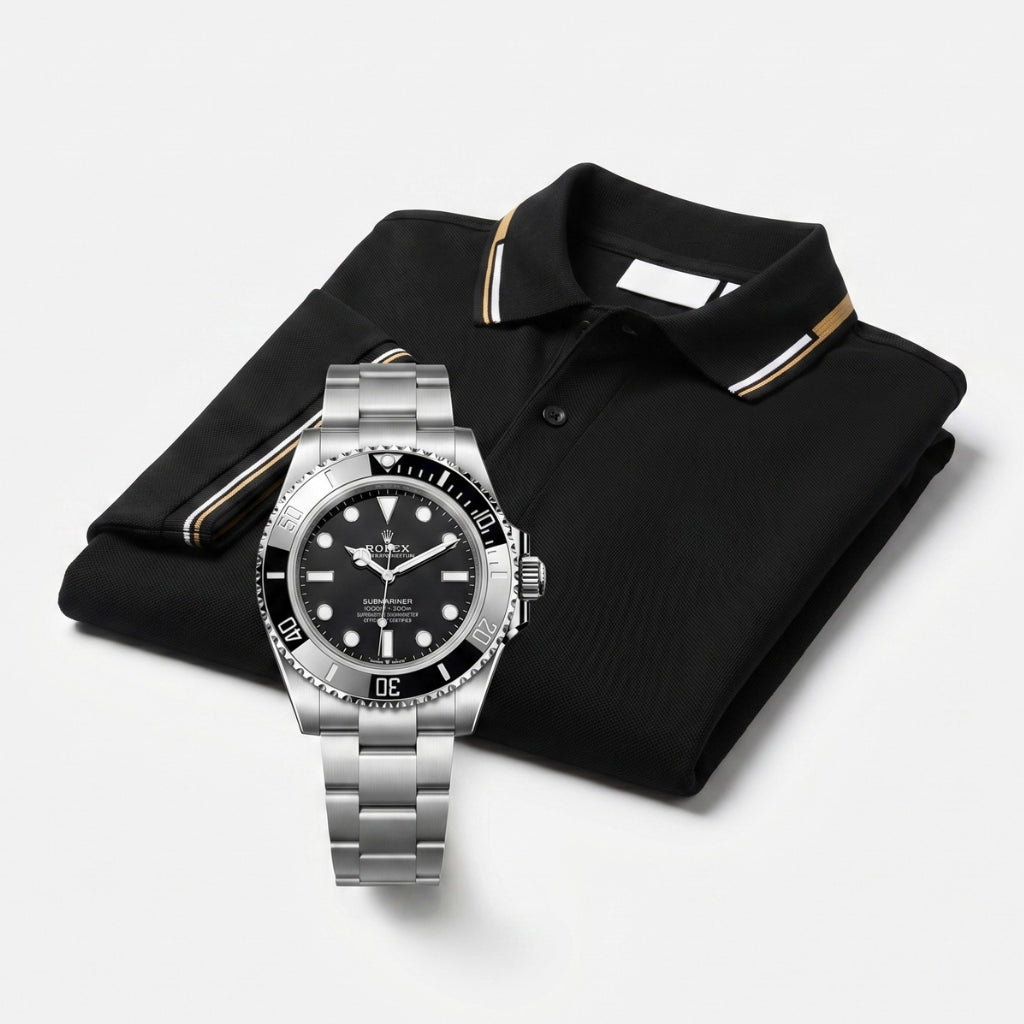 Classic Polo & Submariner Watch Set