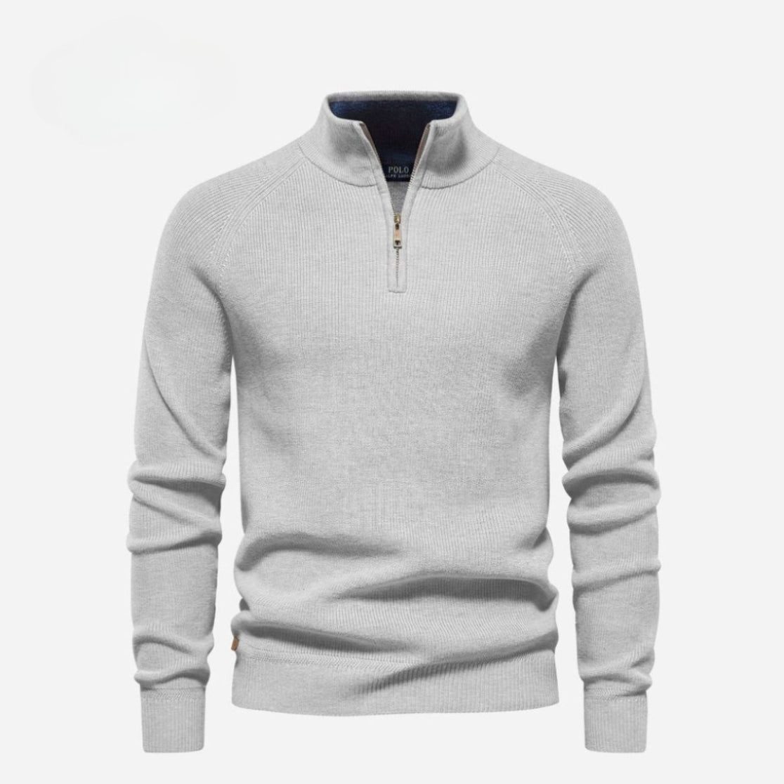 Half Quarter-Zip Knit Sweater