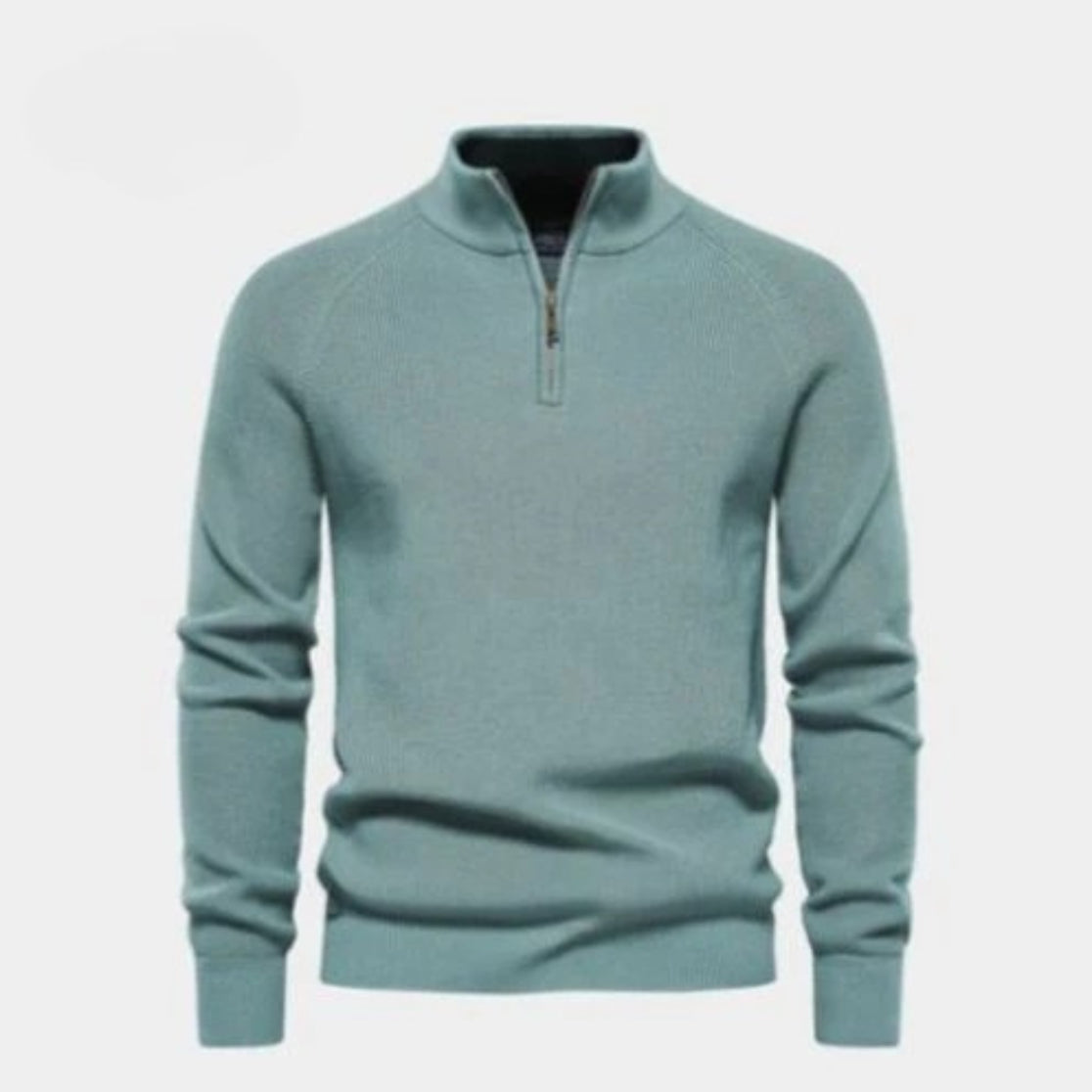 Half Quarter-Zip Knit Sweater