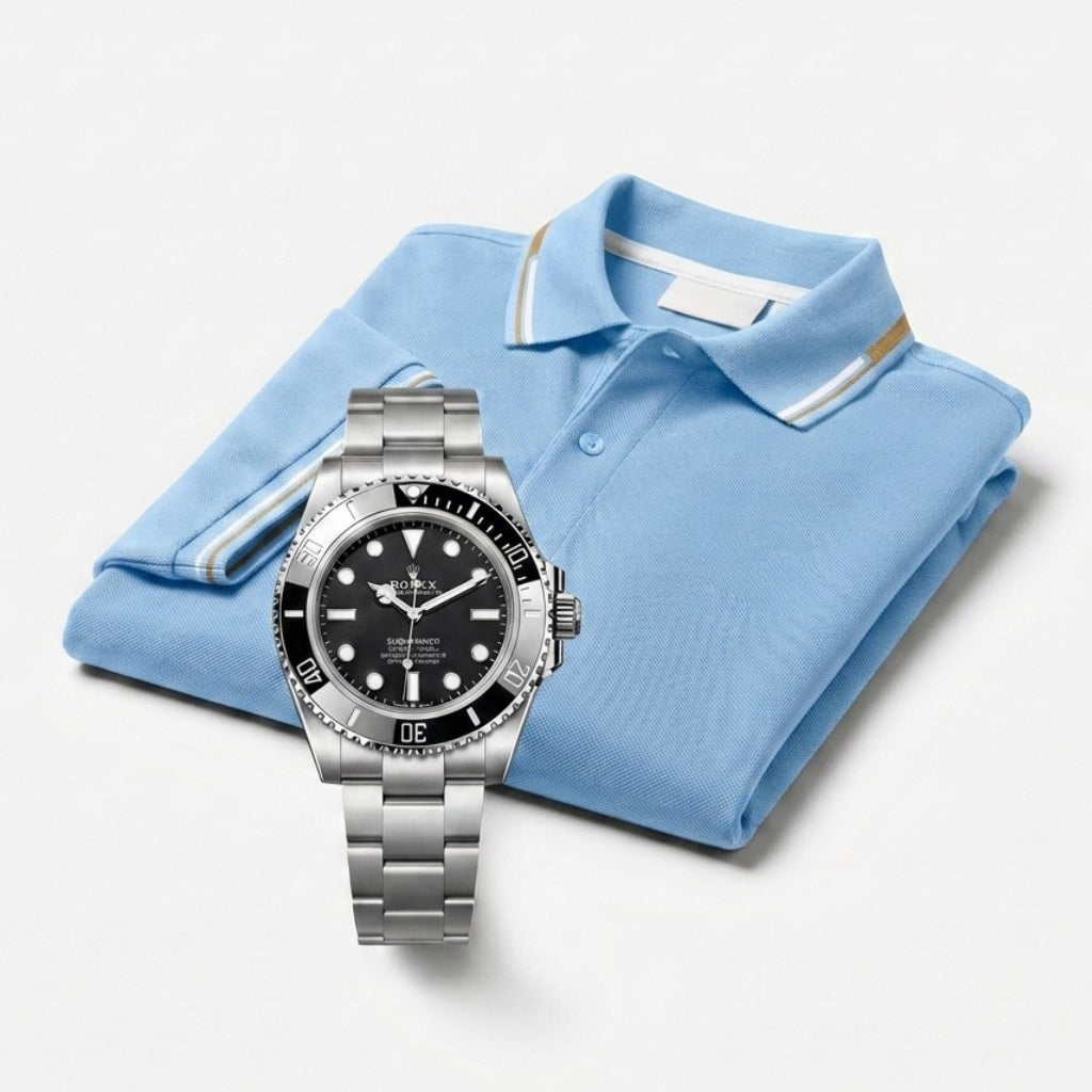Classic Polo & Submariner Watch Set